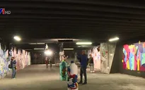 Nghệ sĩ vẽ tranh đường phố trên thế giới tham gia triển lãm "Sơn mới"