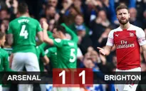 HIGHLIGHTS Arsenal 1 - 1 Brighton (Vòng 37 Ngoại hạng Anh): Đánh mất hi vọng dự Champions League
