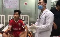 Cầu thủ bị bất tỉnh ở trận B.Bình Dương - Hà Nội đã được xuất viện