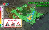 Cảnh báo mưa giông khu vực Bắc Bộ, Bắc Trung Bộ