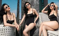 Phương Oanh "Quỳnh búp bê" khoe ảnh áo tắm nóng bỏng đánh dấu tuổi 30