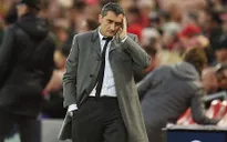Barcelona 2 năm liên tiếp bị loại sốc, HLV Valverde không có lời gì bào chữa