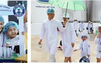 "Siêu" nhà máy sữa Vinamilk đón những vị khách sữa học đường "nhí"