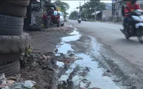 Khu dân cư ô nhiễm vì sinh hoạt, chăn nuôi xả thải ra đường