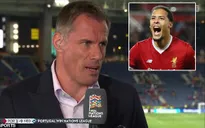Jamie Carragher không tin Van Dijk sẽ có được Quả bóng vàng 2019