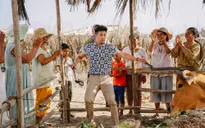 Huyme vừa diễn vừa run vì sợ độ cao trong "Anh thầy ngôi sao"