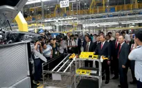 Nhà máy sản xuất ô tô Vinfast đi vào sản xuất