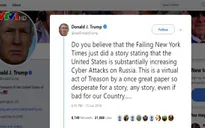 Tổng thống Mỹ chỉ trích tờ New York Times đăng thông tin thiếu cẩn trọng