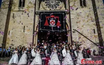 11 cặp đôi cưới tập thể ở Lisbon