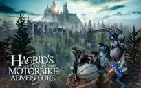 Hàng trăm fan Harry Porter xếp hàng 10 giờ trải nghiệm tàu lượn siêu tốc Hagrid