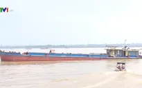 Tạm dừng khai thác cát, sỏi trên sông Lô