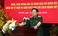 Bộ trưởng Bộ Quốc phòng chúc mừng các cơ quan báo chí quân đội