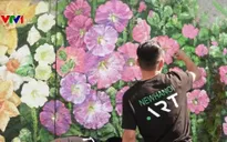Đường hoa Việt Nam bên bờ sông Seine, Pháp