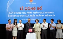 Cấp chứng thư xuất khẩu điện tử hàng dệt may sang Mexico