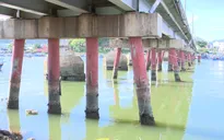 Cầu Xóm Bóng tại Nha Trang xuống cấp trầm trọng
