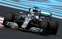 Đua xe F1: Đội đua Mercedes tỏ ra vượt trội tại buổi đua thử GP Pháp