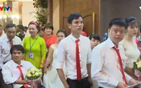 Đám cưới tập thể dành cho 65 cặp đôi khuyết tật