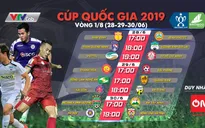 VTVcab độc quyền trực tiếp Cúp Quốc gia 2019