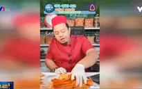 Thái Lan: Thu nhập "khủng" nhờ livestream bán hải sản