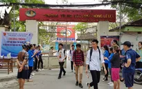 Hơn 99,5% thí sinh đến làm bài trong ngày đầu thi THPT Quốc gia 2019