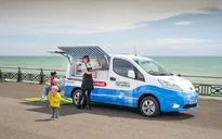 Ra mắt xe bán kem chạy điện thân thiện với môi trường