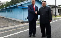 Ông Donald Trump là Tổng thống Mỹ đương nhiệm đầu tiên đến Triều Tiên