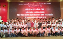 Tôn vinh 100 người hiến máu tiêu biểu toàn quốc năm 2019