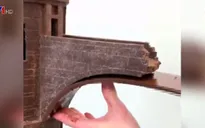 Tác phẩm điêu khắc làm từ Chocolate