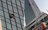 Leo tòa nhà cao 170m bằng tay không