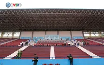 ẢNH: Sân vận động Việt Trì sẵn sàng cho trận giao hữu của U23 Việt Nam