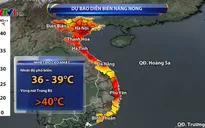 Ngày mai (10/6), nắng nóng gay gắt tiếp tục bao trùm Bắc Bộ, Trung Bộ, có nơi trên 40 độ C