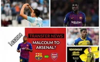 TỔNG HỢP Chuyển nhượng bóng đá châu Âu ngày 10/7: Arsenal gia nhập cuộc đua giành Malcom, Man Utd hỏi mua Lemina