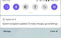 Android Q sẽ chỉ cho phép sử dụng điều hướng bằng cử chỉ mặc định của Google