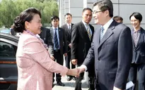 Chủ tịch Quốc hội Nguyễn Thị Kim Ngân thăm Trung tâm triển lãm Trung Quan Thôn, Trung Quốc