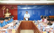 Đoàn kiểm tra của Ban Bí thư làm việc với Đảng đoàn Tổng Liên đoàn Lao động Việt Nam