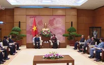 Chủ tịch Quốc hội tiếp Chánh án Tòa án Nhân dân tối cao Lào