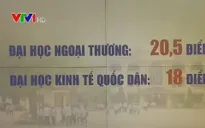 Một số trường công bố điểm nhận hồ sơ xét tuyển
