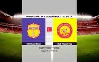 VIDEO Highlights: Dược Nam Hà Nam Định 4-2 CLB Thanh Hóa (Vòng 16 V.League 2019)