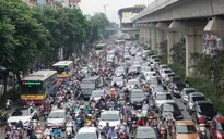 Hà Nội đề xuất thí điểm 5 làn đường, có phân cách cứng trên đường Nguyễn Trãi