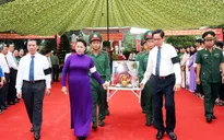 Truy điệu và an táng hài cốt liệt sỹ hi sinh tại Campuchia