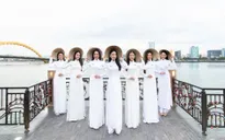 Thí sinh Miss World Việt Nam diện áo dài, nón lá "check-in" khắp Đà Nẵng
