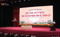“Những người làm Văn phòng cấp ủy cần làm tốt công tác tham mưu”