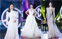 Mai Phương Thúy, Đỗ Mỹ Linh, Tiểu Vy cùng làm vedette trên một sàn diễn