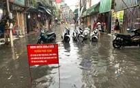 Hà Nội lập đường dây nóng xử lý sự cố úng ngập