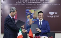 Chuyển giao công nghệ rang cà phê bằng củi đốt với máy nhập khẩu từ Italy