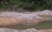 Lợi dụng thi công thủy điện khai thác cát sỏi trái phép