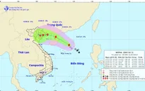 Áp thấp nhiệt đới đã mạnh lên thành bão số 3