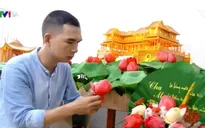 Thổi hồn dân gian vào hoa lá khô