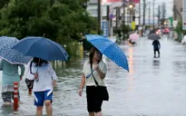 Số người phải sơ tán do mưa lớn tăng lên gần 900.000 người tại Nhật Bản
