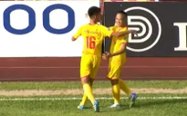 VIDEO: Bàn thắng đẹp mắt của Sỹ Minh làm "cháy lưới" CLB Hà Nội